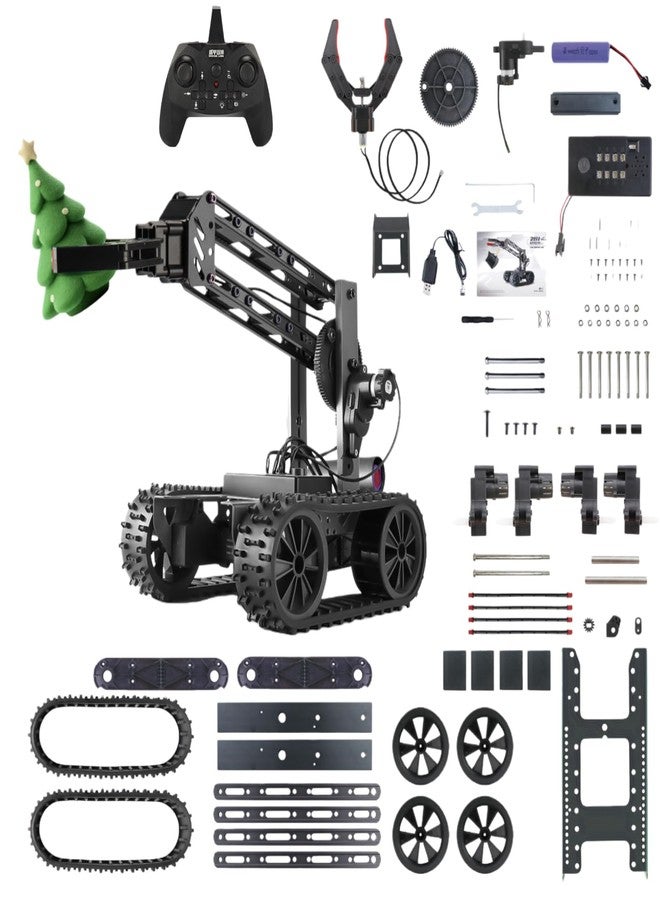 VANLINNY Robotic Arm Kit, Science Projects for Kids Ages 8-12, Cool Electronic Robot Kit for Boys & Girls to Learn Programming/Techology, Educational Toy Building Kits for Beginners, Xmas Birthday Gift. - Image 1